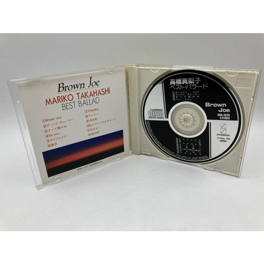 高橋真梨子 Brown Joe ベスト・バラード/CD 中古 セル版 ※シール帯傷み有 VDR-1039/e3363 | ブランド登録なし | 03