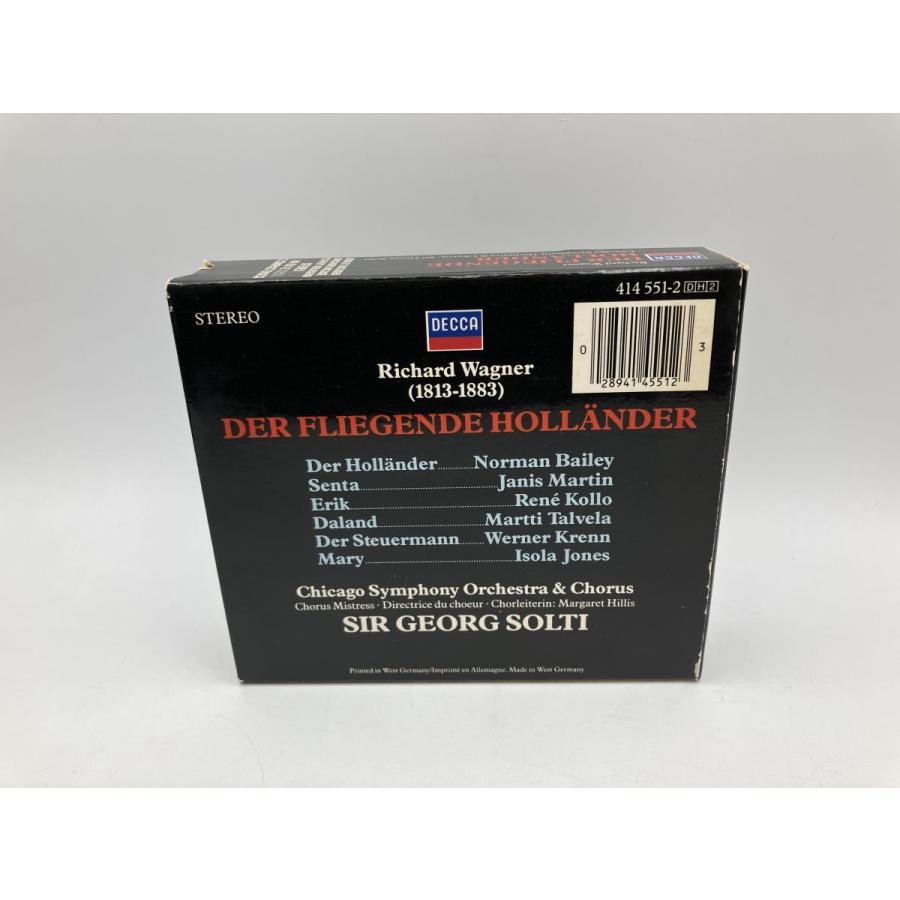 Wagner Flying Dutchman Solti ワーグナー フライング・ダッチマン ソルティ /CD 2枚組 中古 セル版 インポート/e3464 | ブランド登録なし | 01