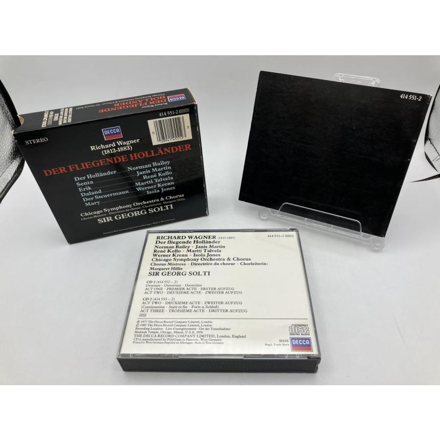 Wagner Flying Dutchman Solti ワーグナー フライング・ダッチマン ソルティ /CD 2枚組 中古 セル版 インポート/e3464 | ブランド登録なし | 05