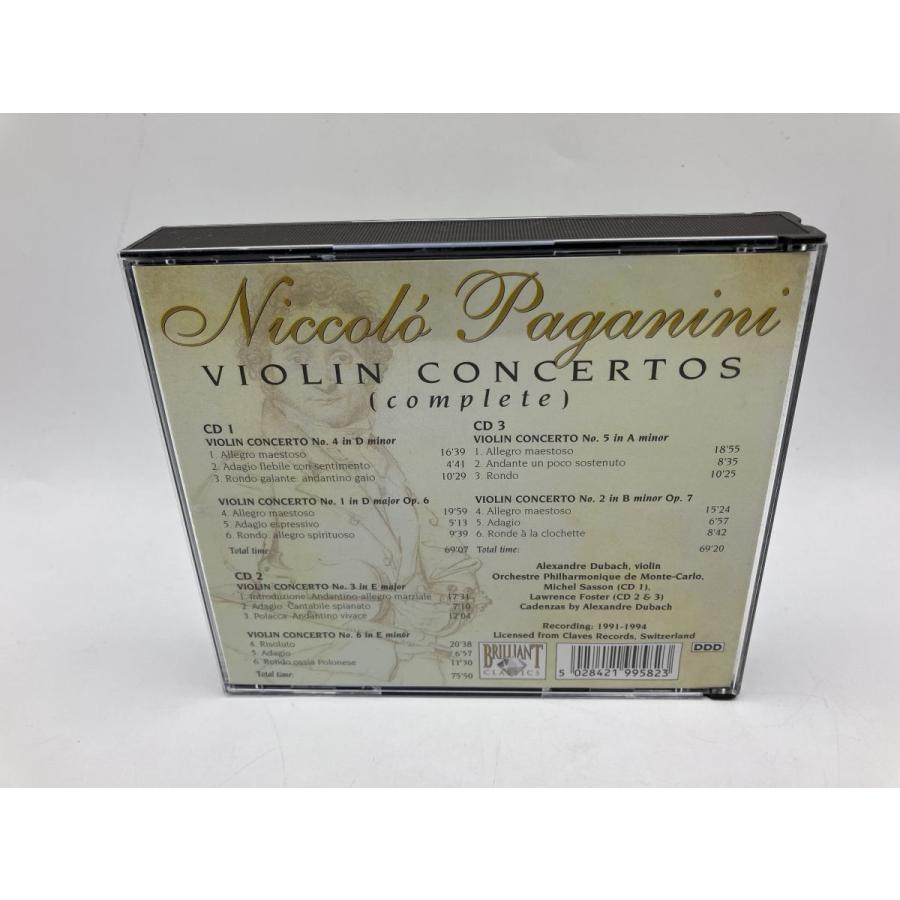 パガニーニ：ヴァイオリン協奏曲全集 Violin Concertos (Complete)/CD 3枚組 中古 セル版/e3482 | ブランド登録なし | 01