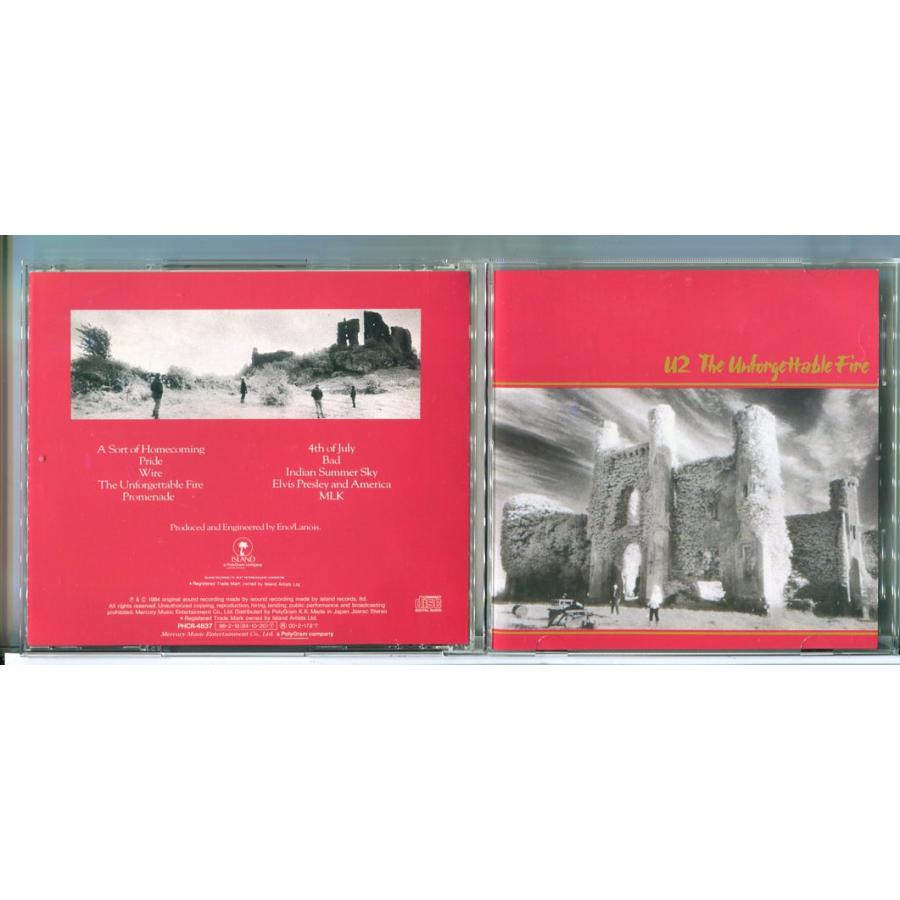 U2 / 焔 ほのお THE UNFORGETTABLE FIRE/CD 中古 セル版 ※解説付、PHCR-4837/e3519 | ブランド登録なし