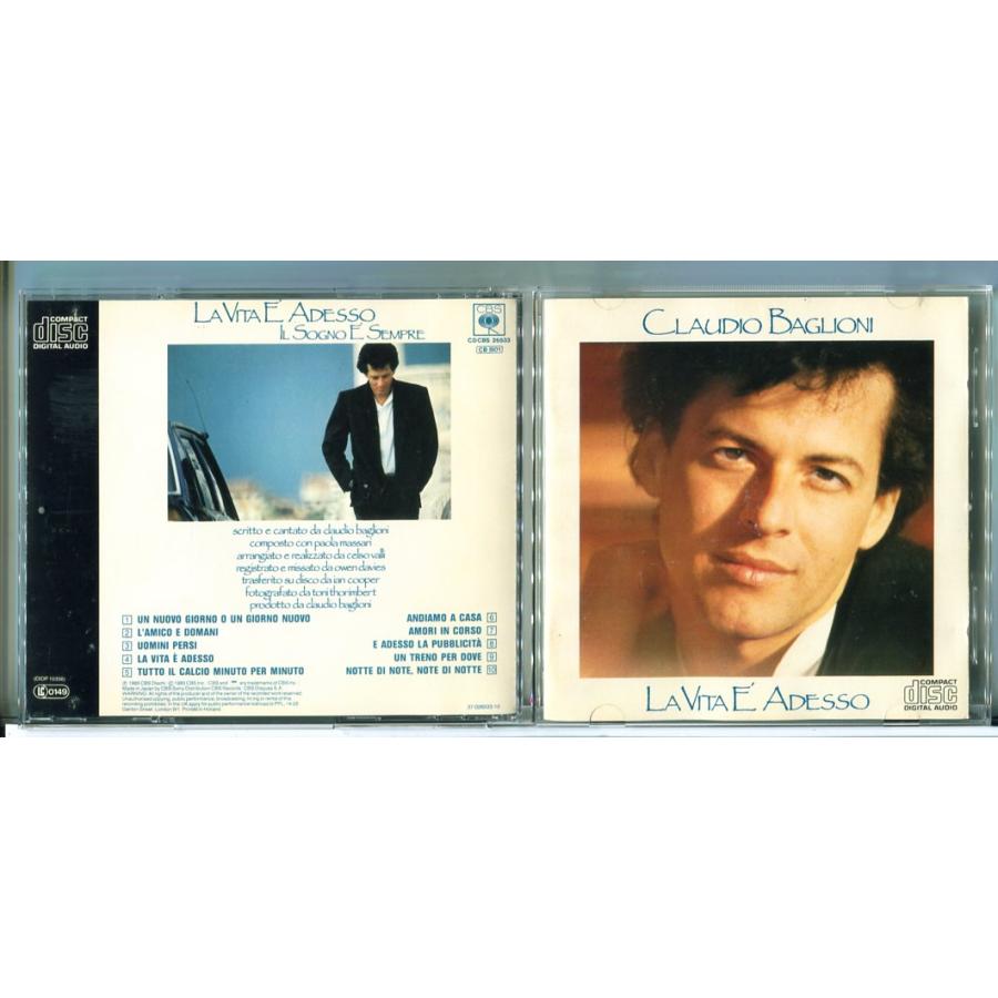CLAUDIO BAGLIONI / La Vita E' Adesso /CD 中古 セル版/e3553 | ブランド登録なし