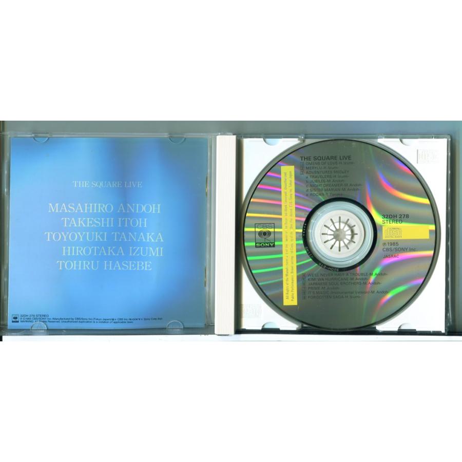 THE SQUARE ザ・スクェア・ライヴ/CD 中古 セル版 32DH-278/e3573 | ブランド登録なし | 01