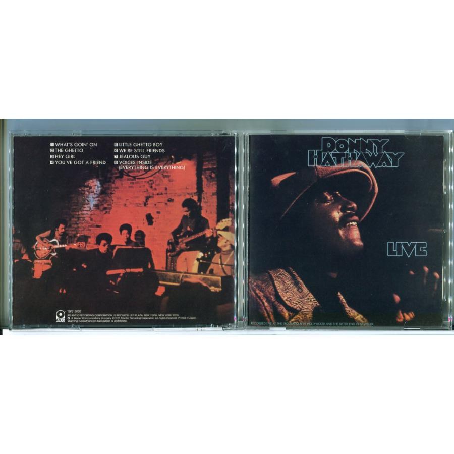 DONNY HATHAWAY ダニー・ハサウェイ LIVE /CD 中古 セル版/e3667 | ブランド登録なし