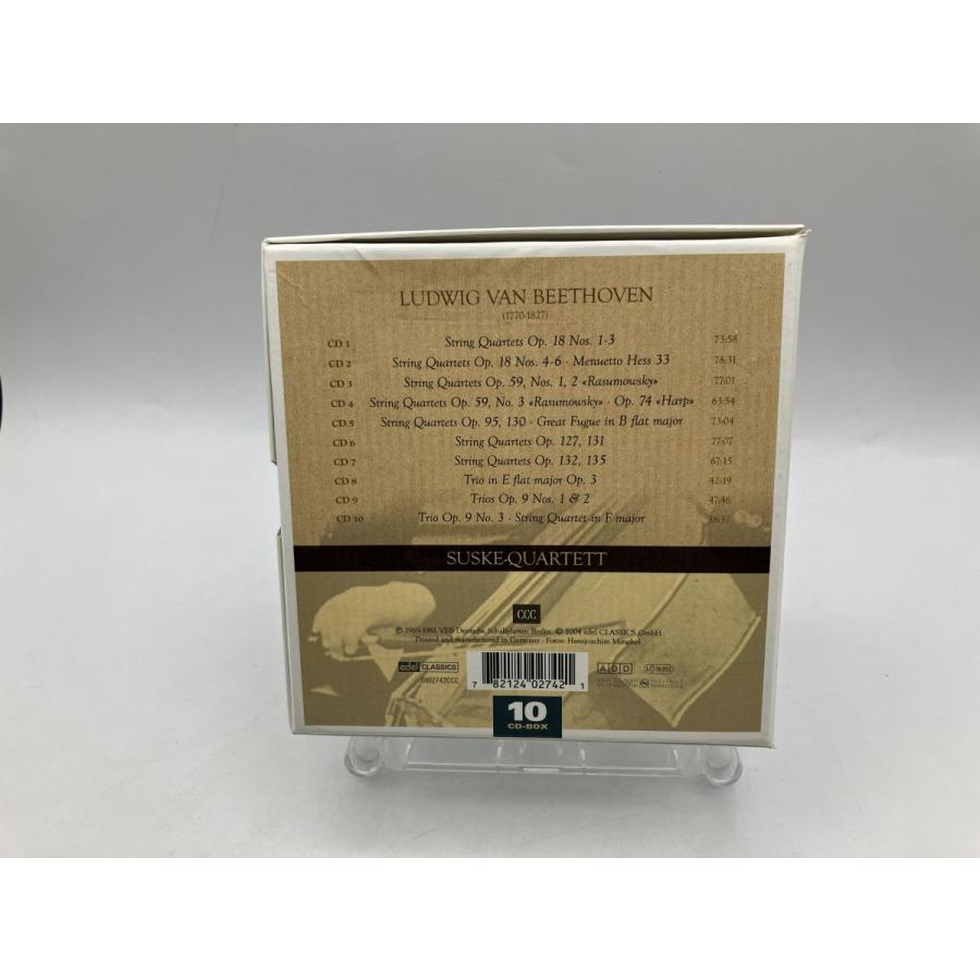 ベートーヴェン STRING QUARTETS ボロディン弦楽四重奏団 ズスケ カルテット/10CD BOX 中古 セル版 インポート/e3725 | ブランド登録なし | 01