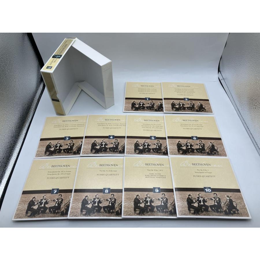 ベートーヴェン STRING QUARTETS ボロディン弦楽四重奏団 ズスケ カルテット/10CD BOX 中古 セル版 インポート/e3725 | ブランド登録なし | 03