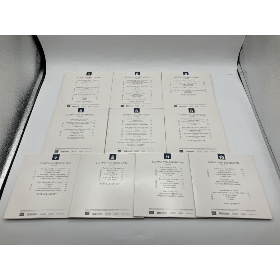 ベートーヴェン STRING QUARTETS ボロディン弦楽四重奏団 ズスケ カルテット/10CD BOX 中古 セル版 インポート/e3725 | ブランド登録なし | 04