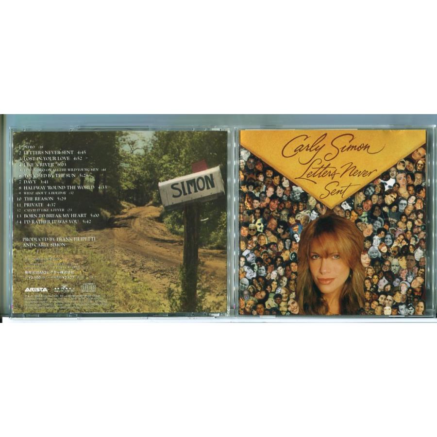 カーリー・サイモン 届かぬ手紙/CD 中古 ※国内盤、帯付/e3744 | ブランド登録なし