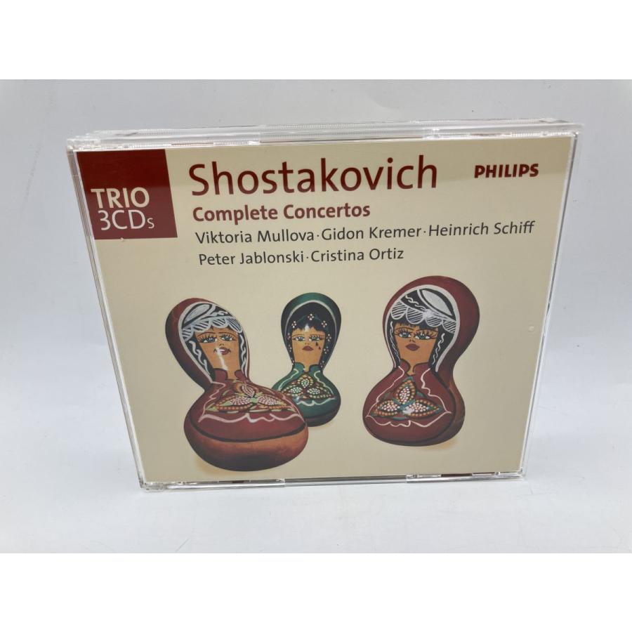 Shostakovich Complete Concertos 協奏曲全集 ムローヴァ/クレーメル /3CD 中古 ※インポート/e3752 | ブランド登録なし