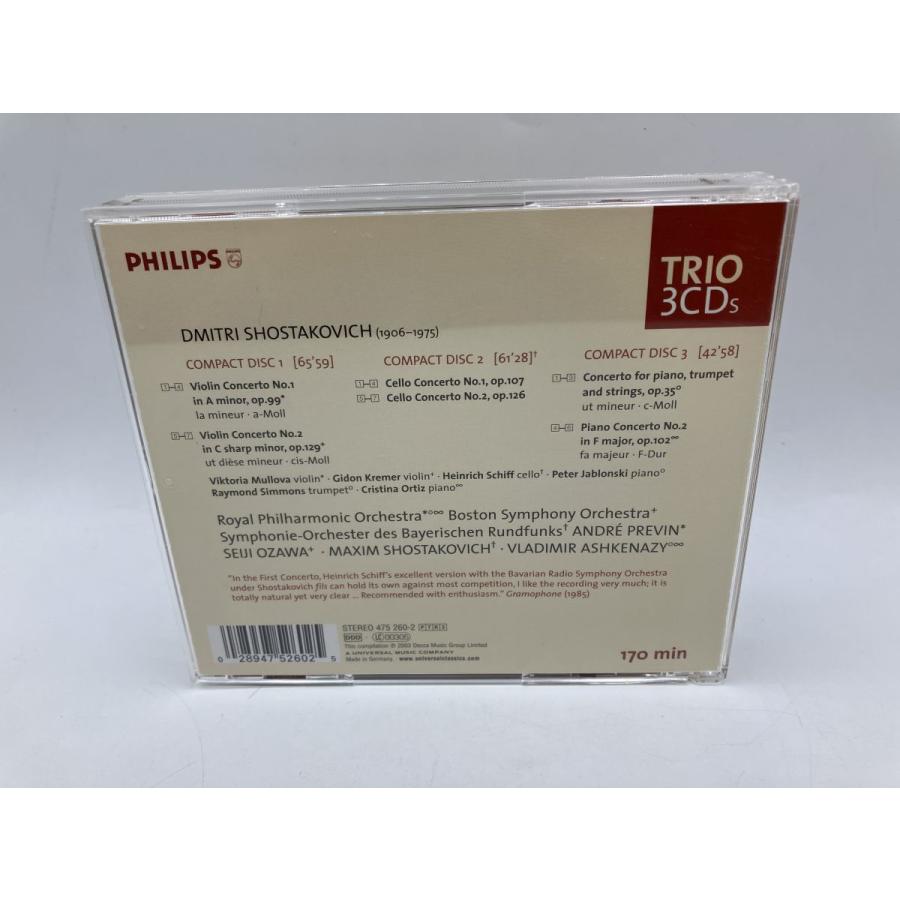 Shostakovich Complete Concertos 協奏曲全集 ムローヴァ/クレーメル /3CD 中古 ※インポート/e3752 | ブランド登録なし | 01
