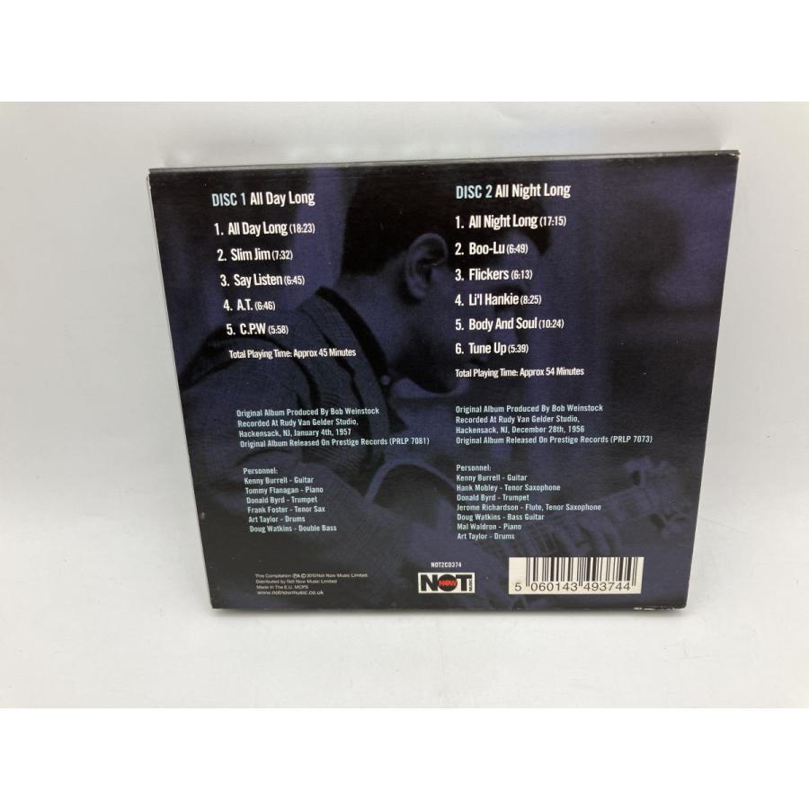 kenny burrell ケニー・バレル all day long/all night long /2CD 中古/e3921 | ブランド登録なし | 01