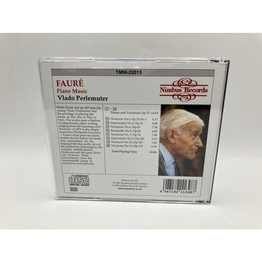ヴラド・ペルルミュテール「FAURE フォーレ：ピアノ作品集」/CD 中古 /e3922 | ブランド登録なし | 04
