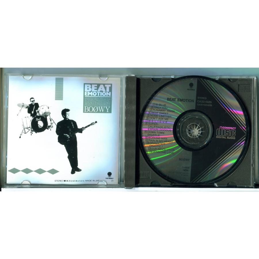 BOOWY / BEAT EMOTION /CD 中古 CA32-1325/e3958 | ブランド登録なし | 01