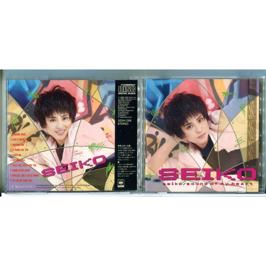 松田聖子 SEIKO SOUND OF MY HEART サウンド・オブ・マイ・ハート/CD 中古 32DH266/e3998 | ブランド登録なし