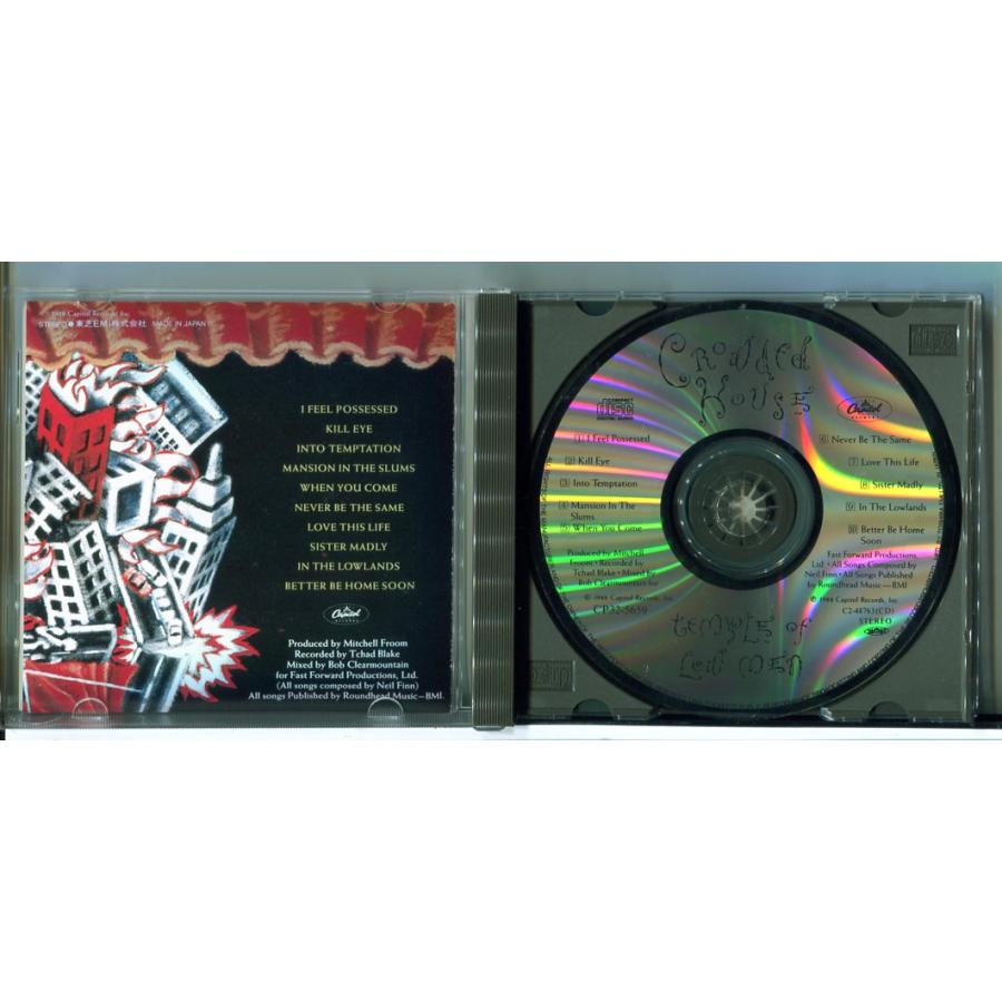 クラウデッド・ハウス CROWDED HOUSE テンプル・オブ・ロウ・メン/CD 中古 CP32-5659/e4025 | ブランド登録なし | 01
