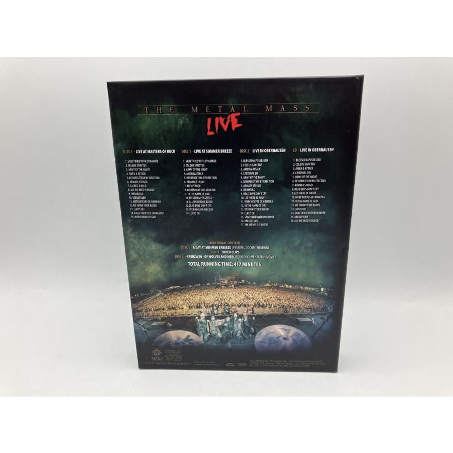 POWERWOLF パワーウルフ The Metal Mass Live /2DVD+CD 中古 セル版 ※インポート/e4167 | ブランド登録なし | 04