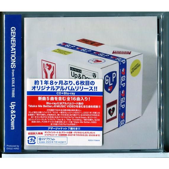 【新品】Up & Down (通常盤 Type-A CD+ブルーレイ BD) GENERATIONS from EXILE TRIBE/n0705 | ブランド登録なし