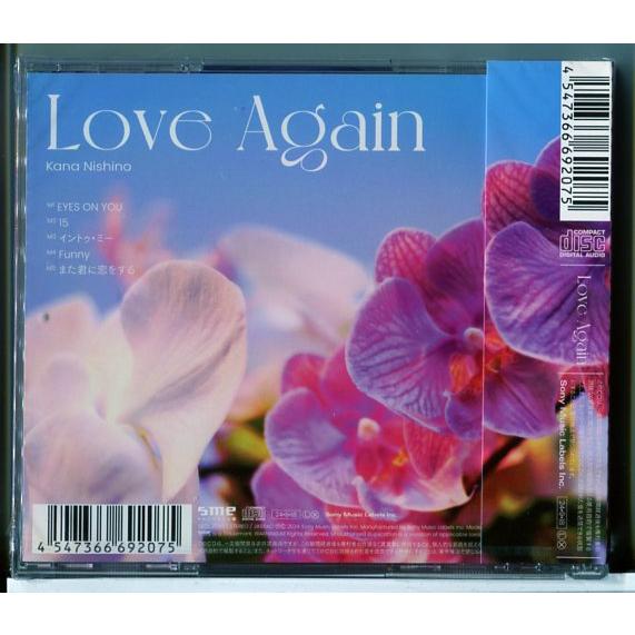 西野カナ Love Again ポーチ 新品未開封品 新品】Love Again (通常盤初回仕様 ステッカー付) 西野カナ/CD/n0708