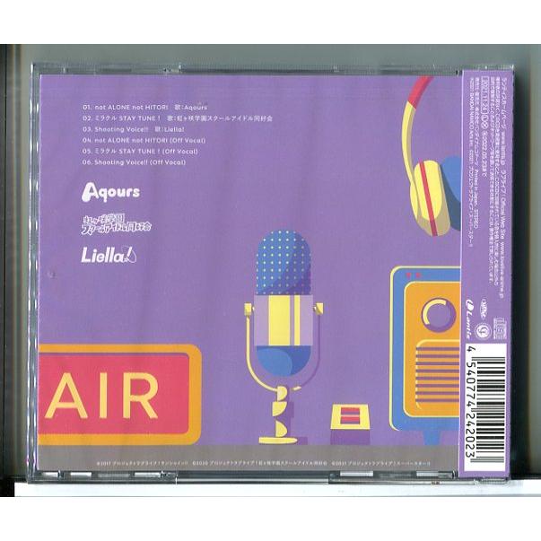 【新品】notALONE notHITORI ミラクルSTAY TUNE! ShootingVoice!! Liella!盤 Aqours 虹ヶ咲学園スクールアイドル同好会 Liella! /CD/n1548 | ブランド登録なし | 01