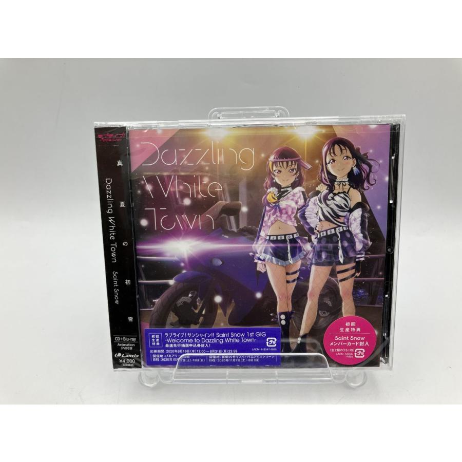 【新品】Saint Snow 1st シングル Dazzling White Town CD+BD（ブルーレイ）ラブライブ!サンシャイン！！/CD/n1741 | ブランド登録なし