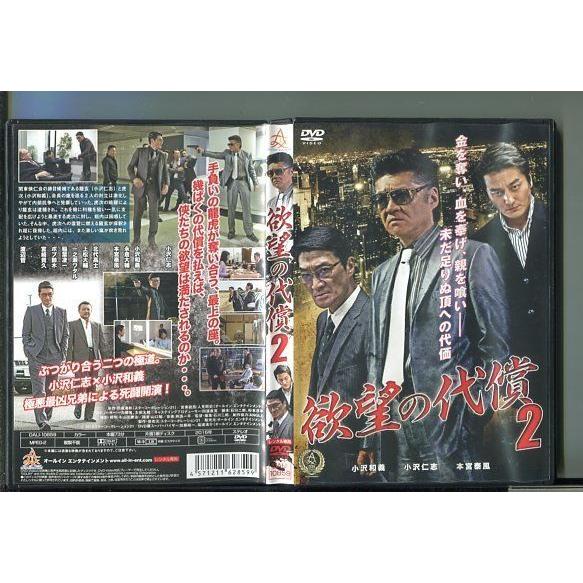 欲望の代償2/ 中古DVD レンタル落ち/小沢和義/小沢仁志/y4873 : パイン