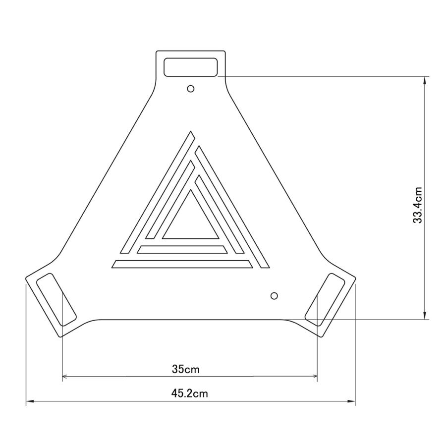 ディッシュ型 焚き火台 |  | 11