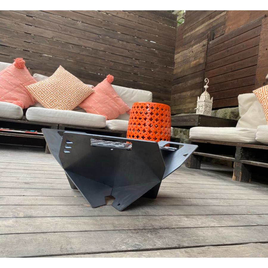 ディッシュ型 焚き火台 |  | 02