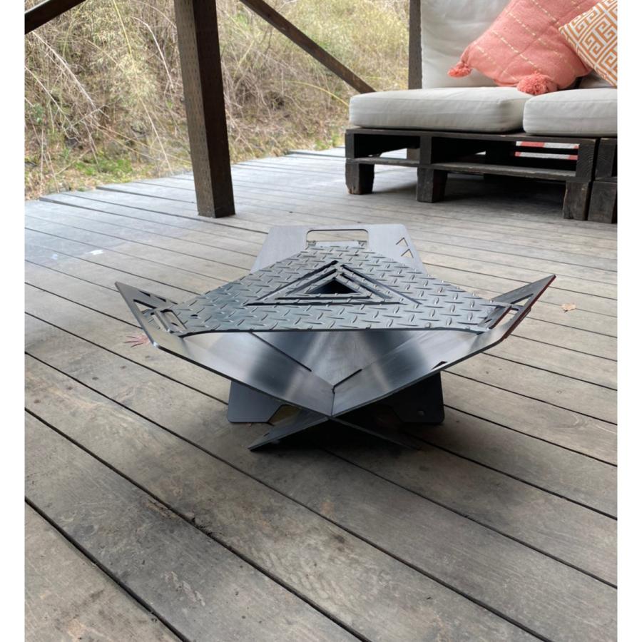 ディッシュ型 焚き火台 |  | 03