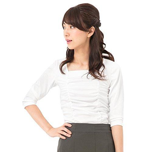 アッドルージュ Addrougeレディーススーツインナー カットソー ストレッチ C Ll ホワイト A B01a4c157a ヴィレッジアップyahoo 店 通販 Yahoo ショッピング