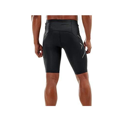 2XU MCS コンプレッション ランニングショーツ BLK/BRF XS sariater