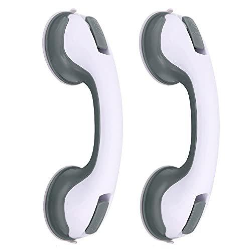 返品交換不可 トイレ用手すり セーフティハンドル 吸盤 浴室用 手すり お風呂用 介護 高齢者 転倒防止 トイレ 階段 玄関 滑り Columbiatools Com