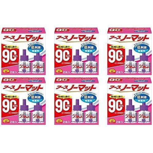 安い 6個セット アース製薬 アースノーマット 90日用 取替ボトル 無香料 2本入 安い Cepici Gouv Ci