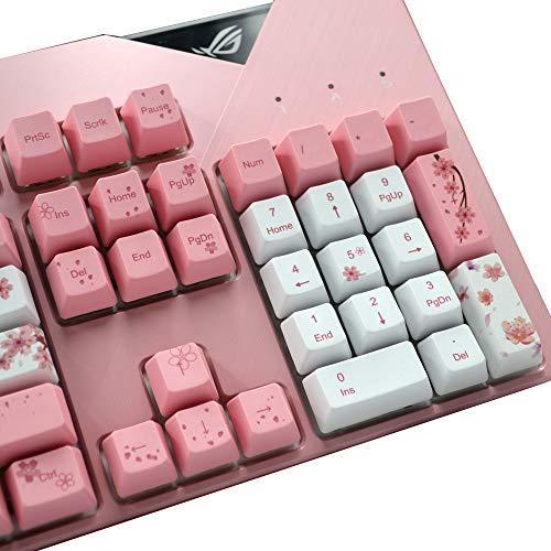 日本最大のブランド 桜のキーキャップpbt熱転写染料キーキャップoemキーキャップセットメカニカルキーボード専用のメカニッシュ キーボード Www We Job Com