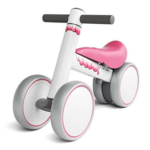 【SALE／10%OFF 1歳-3歳 三輪車 XJD Mini ピンク翼  一歳の誕生日プレゼント 乗り物 こども ベビーバイク こども自転車 幼児用 チャレンジバイク Bike 三輪車
