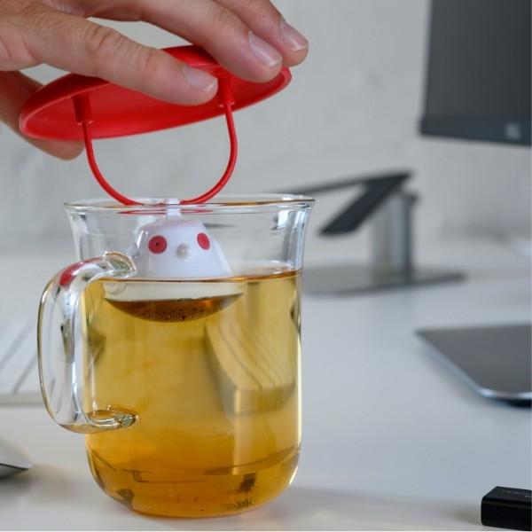 北欧 デンマーク 茶こし付きマグカップ 小鳥 耐熱ガラスカップ付き (Qdo) キュードー Birdie Swing Nest バーディースウィングネスト ギフト おしゃれ |  | 13