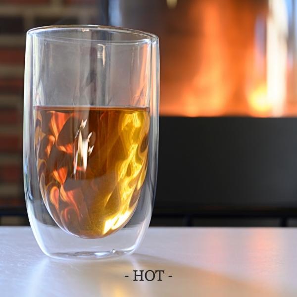 北欧 デンマーク 耐熱 ダブルウォールグラス 350ml 2個セット (Qdo) キュードー Element ギフト おしゃれ |  | 08