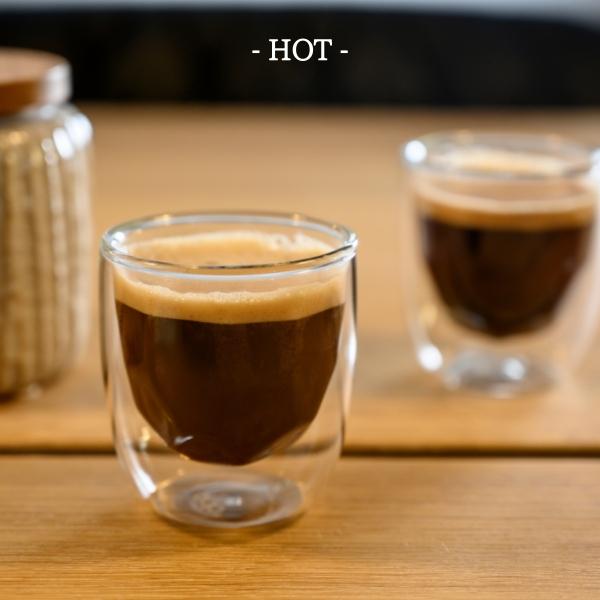 北欧 デンマーク 耐熱 ダブルウォールグラス 75ml 2個セット (Qdo) キュードー Element ギフト おしゃれ |  | 08