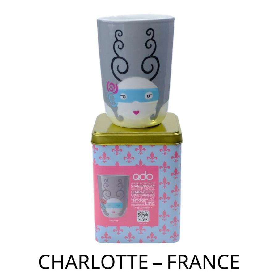 北欧 デンマーク 陶器製 ダブルウォールカップ 210ml (Qdo) キュードー FOLKLORE ギフト おしゃれ |  | 05