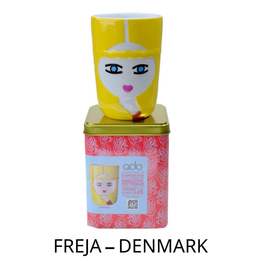 北欧 デンマーク 陶器製 ダブルウォールカップ 210ml (Qdo) キュードー FOLKLORE ギフト おしゃれ |  | 06