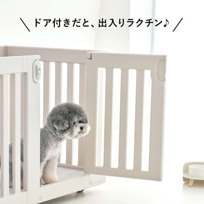 ほぼ未使用 ペットサークル 犬 ケージ おしゃれ 北欧 室内 犬用 中型犬 ケージ ペットケージ 猫 ゲージ モバイルペットルーム ダブル th102 【2441297852】(14071円)