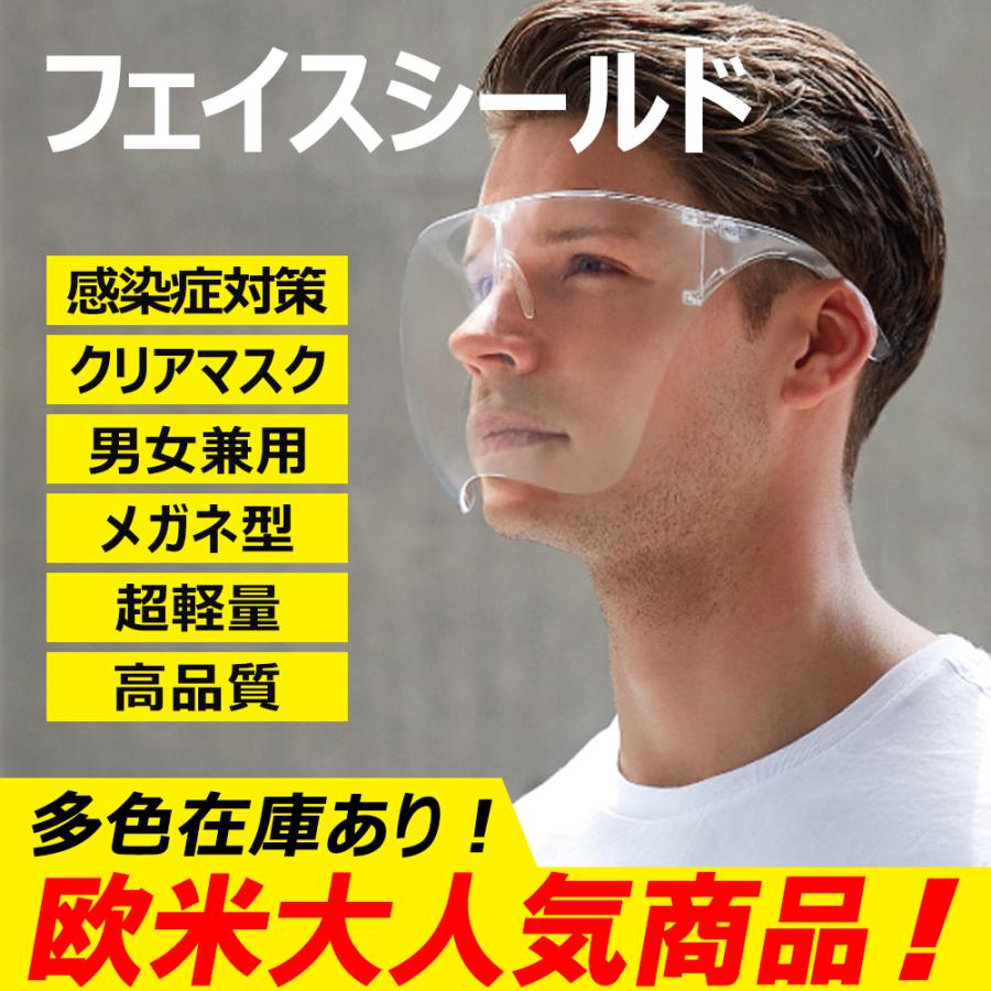 ③【処分価格】フェイスシールド 380枚 固定タイプ フェイスガード