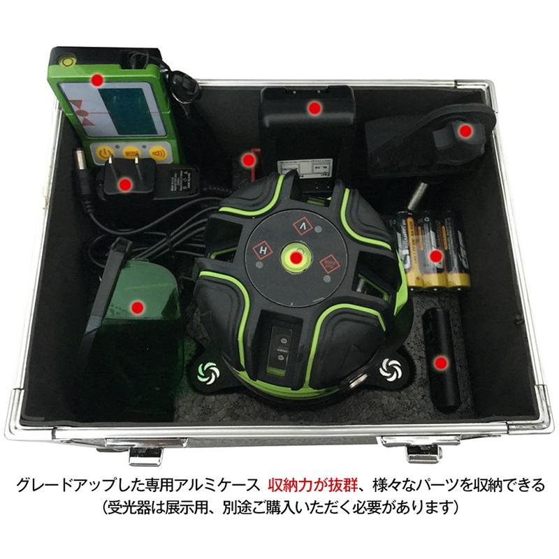 サンフレッチェ広島　防水ピステ　Lサイズ 美品　ブラック✖️グリーン　非売品カラー FUKUDA|フクダ 5ライン グリーンレーザー墨出し器+受光器+