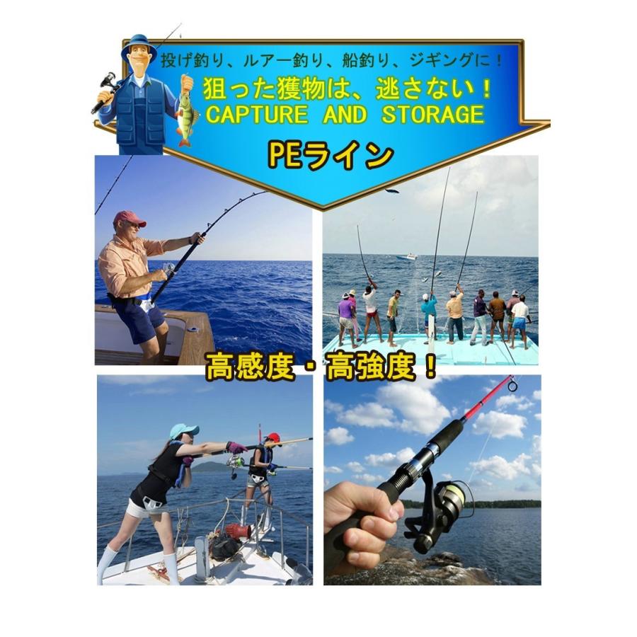 送料無料)PEライン 300m 8本編み 釣り糸【0.8~13号】5色 0.8号/1 送料無料)PEライン 300m 8本編み 釣り糸【0.8~13号】5色 0.8号/1