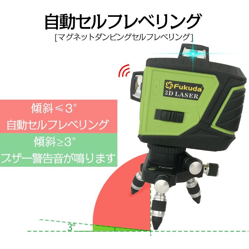 FUKUDA 360°フルラインダイレクトグリーンレーザー墨出し器 MW FUKUDA 360°フルラインダイレクトグリーンレーザー墨出し器 MW
