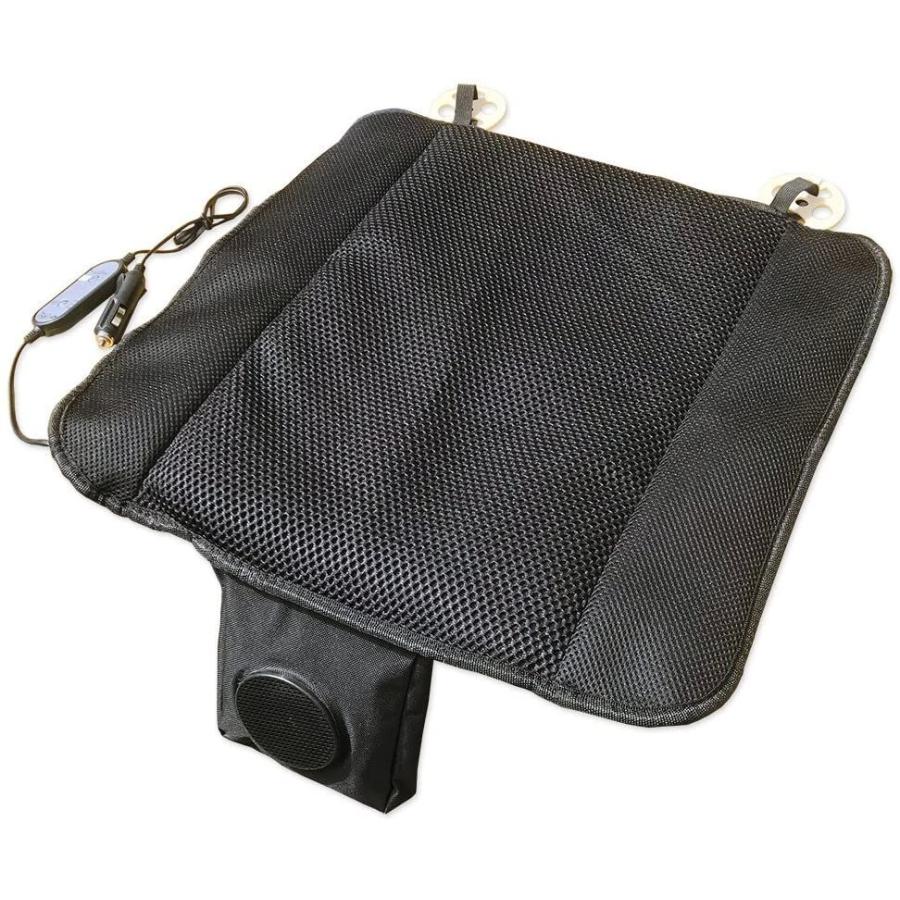 記念日 送風ファン内蔵クールシート 12v電源車用 座席の蒸れ防止 爽快エアーシート クーリングクッション 取り付け簡単 強弱スイッチ付 Fmtco Babylonrooftop Com Au