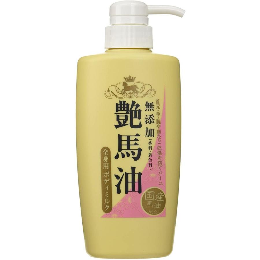 シンエイ 艶馬油 全身用ボディミルク 500ml 低価格で大人気の