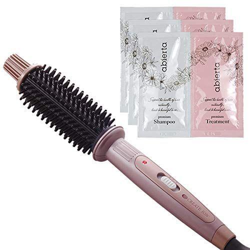 22最新のスタイル 26mm ロールブラシアイロン イオン クレイツ Create ヘアアイロン プレ アビエルタ カール 巻き髪 2段階温度調節 ヘアケア 頭皮ケア Medxpertservices Com