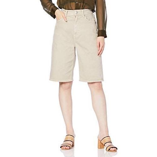 卸し売り価格 コエル カジュアルハーフパンツ ハーフデニムパンツ レディース グレージュ 23 純正通販売 Superavila Com