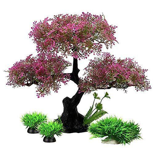 水槽用 人工水草 24cm 中型水草 レイアウト 水槽 オーナメント 水槽内装 アクアリウム 水槽 飾り 観賞