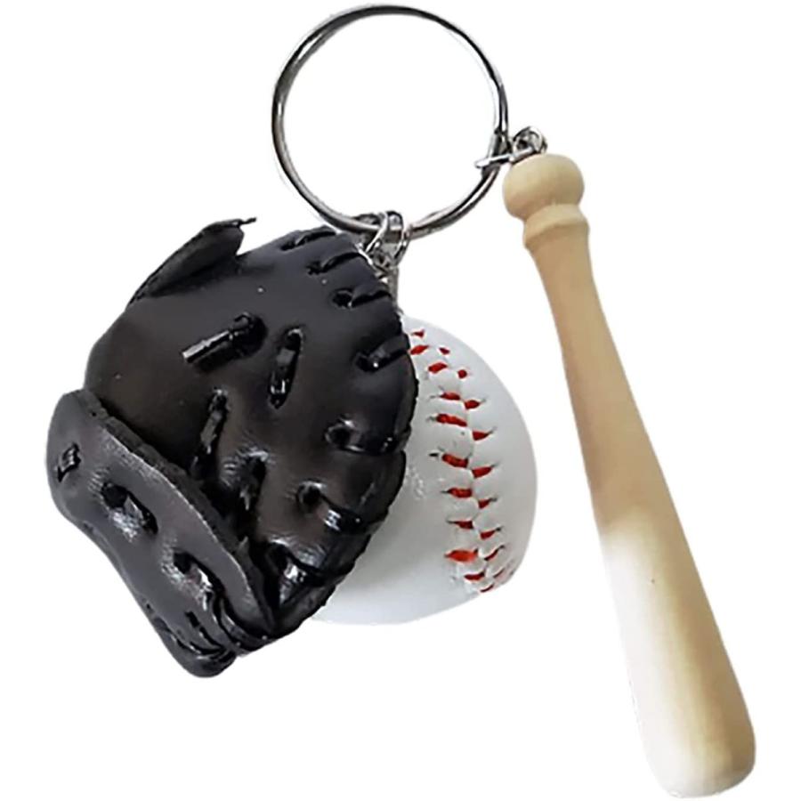激安通販 キーホルダー 野球 グローブ バット スポーツ シリーズ キーチェーン キーリング チャーム アクセサリー 手作り キーホルダーにしたりプレ Megjc Gov Jm